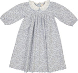 Analogie by Lil Legs Mountain Meadows Collection Girls 3/4 Sleeve Dress - MMDQ