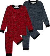Noggi Boys Girls Leopard Bamboo Cotton Pajamas - 217020