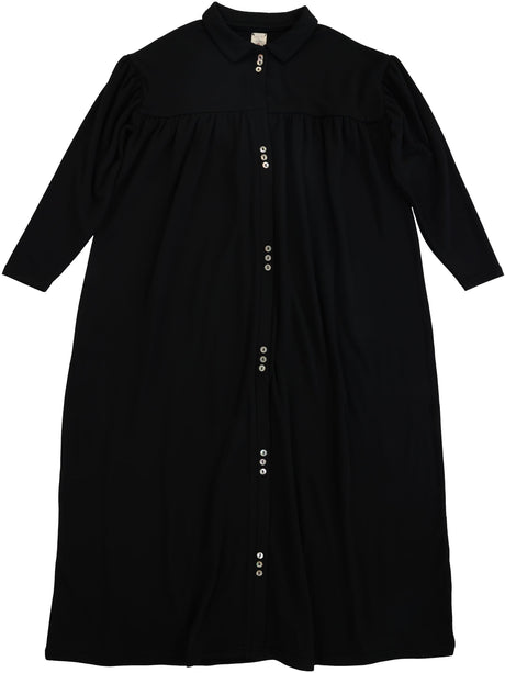 Lil Legs Dressy Loungewear Collection Girls Button Front Maxi Robe - AF26D212