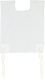 Keter Judaica Mens 100% Cotton Round-Neck Tzitzis with Sefardi Strings