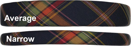 Keshet Girls Puffy Plaid Headband - HB2651