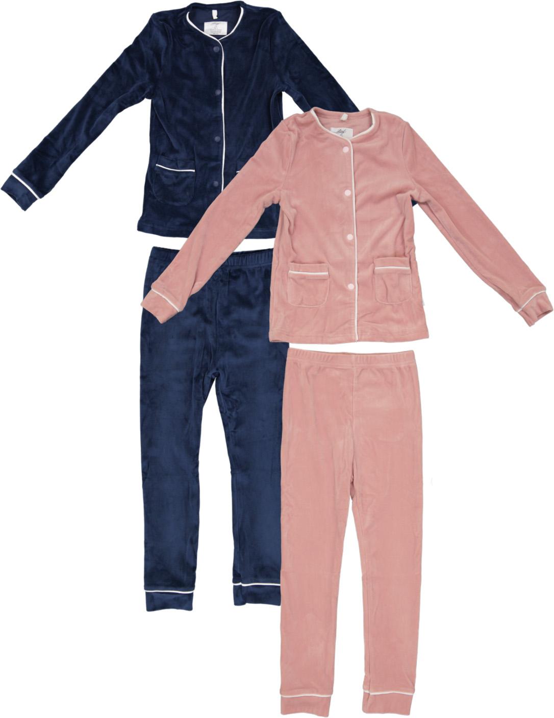 Pouf Boys Girls Velour Pajamas - Velour PJ