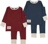Lil Legs Pitter Patter Collection Boys Girls Colorblock Cotton Pajamas - AF26TP400