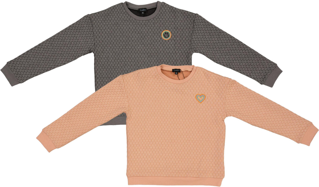 Puddles Boys Girls Quilted Sweatshirt - WB5CY2804T