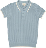 Looms by Ely's & Co. Boys Short Sleeve Polo Sweater - LSS26-0092