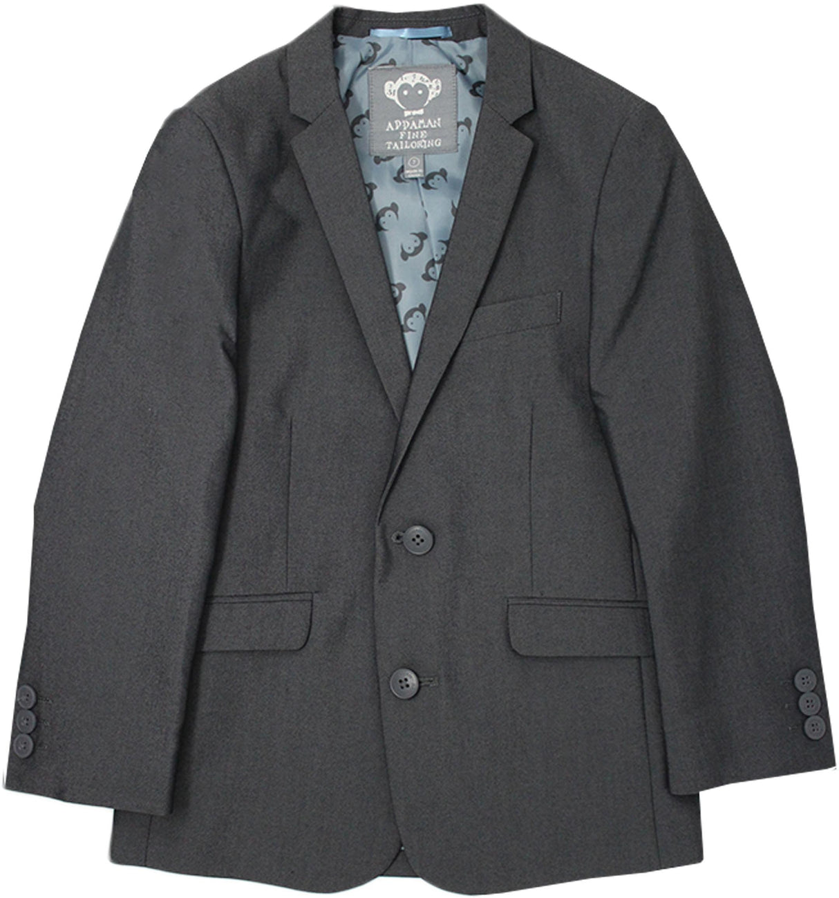 Appaman Boys Dark Gray Suit Separates - 8SU