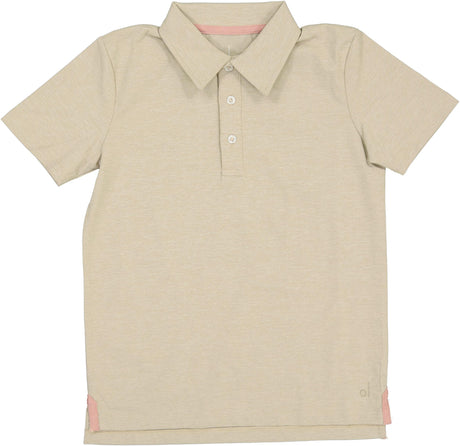 David Oliver Boys Short Sleeve Active Polo Shirt - TPAR10BZSS