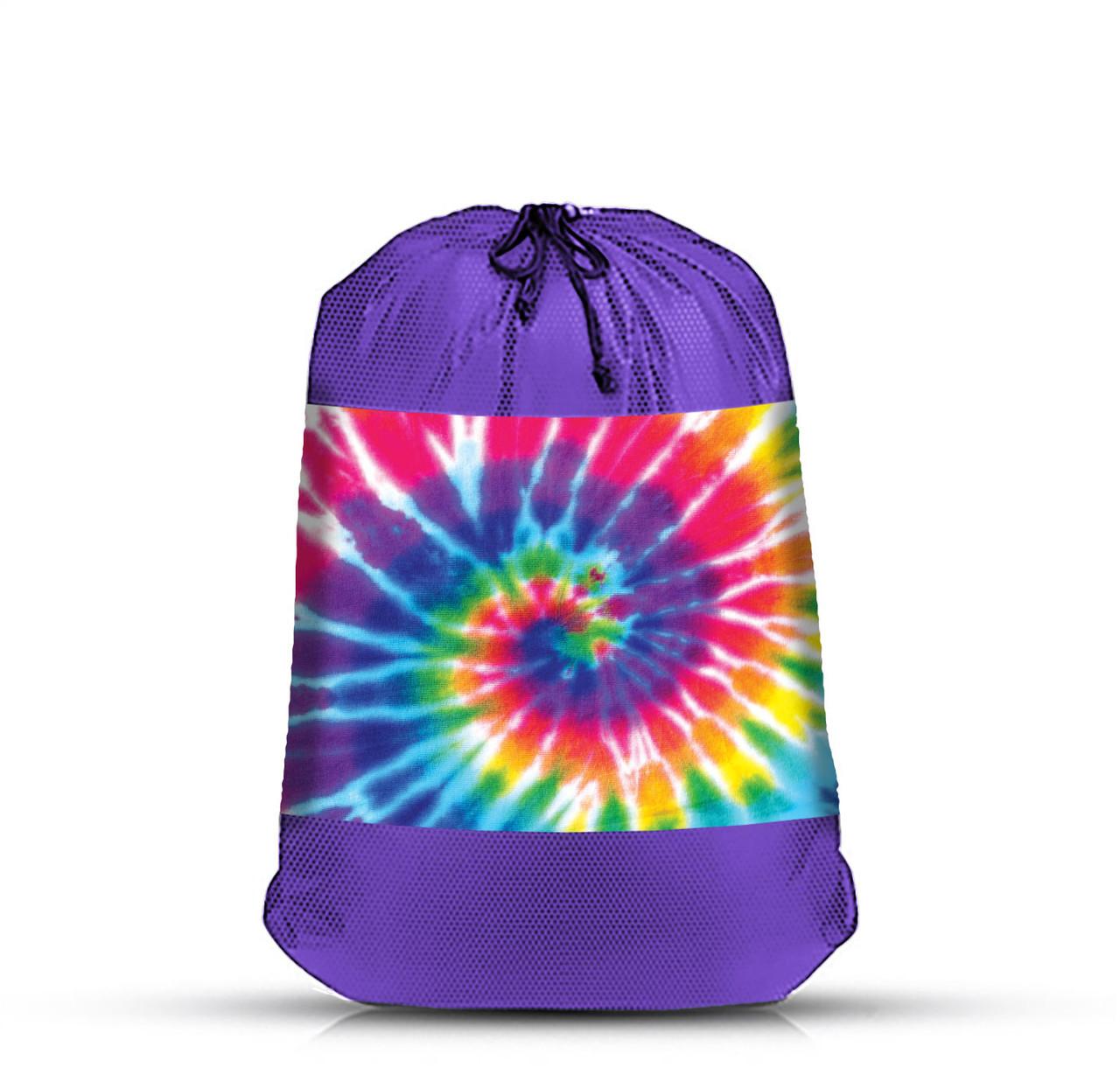 Top Trenz Tie Dye Mesh Laundry Bag