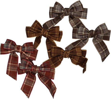Keshet Girls Plaid Hair Clip 2 Pack - CL2652