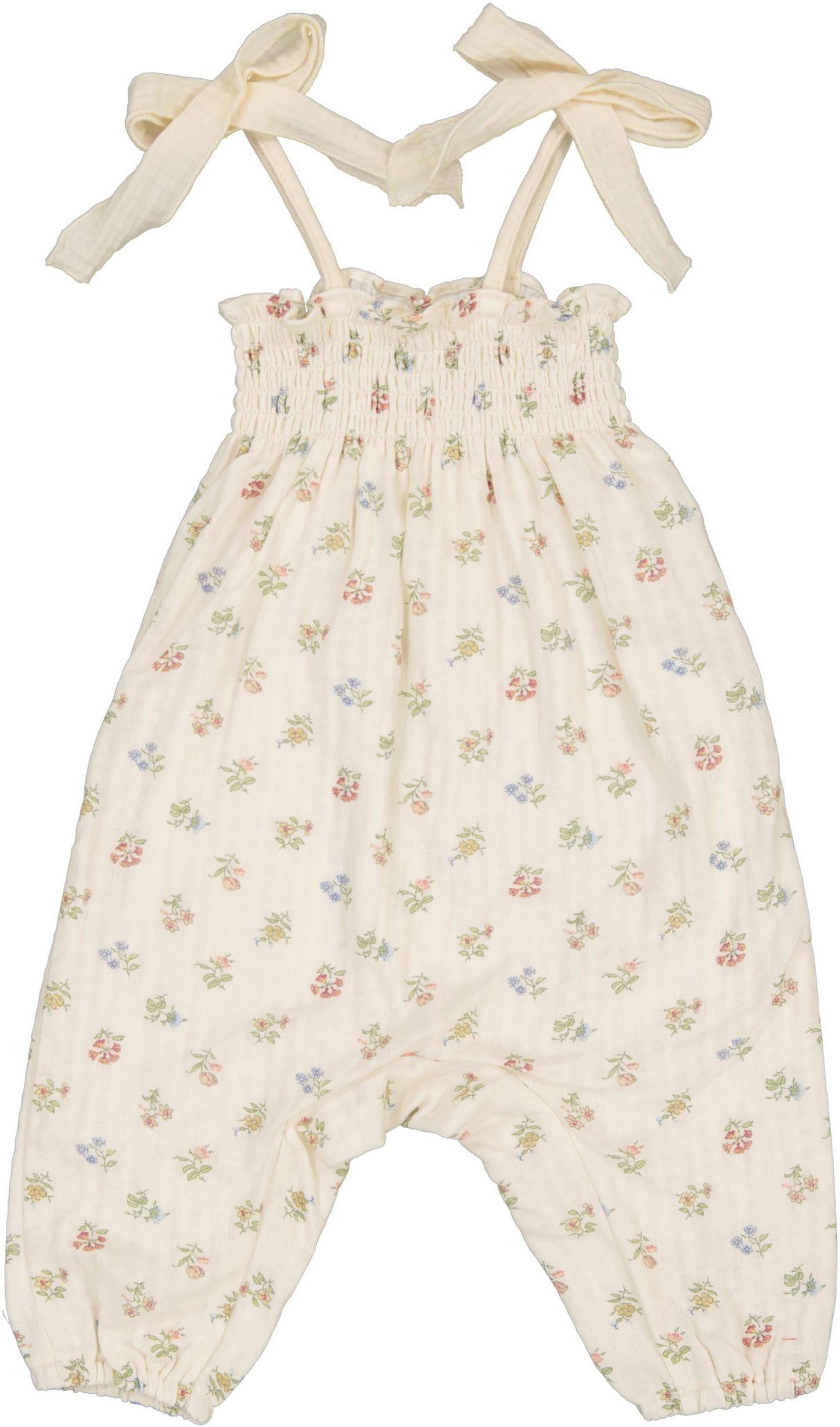 Bonjoy Baby Girls Floral Romper - BTSS26015GR