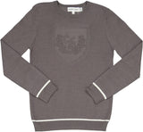 Charlotte & George Boys Embossed Crest Sweater - WB5CP7282T