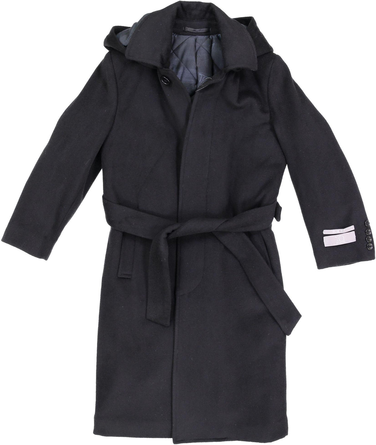 T.O. Collection Boys Full Length Wool Coat - CHARLOTTE-1