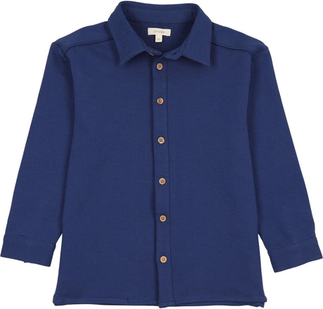 Analogie by Lil Legs Limited Capsule No Words Collection Boys Long Sleeve Shirt - AF26T730C