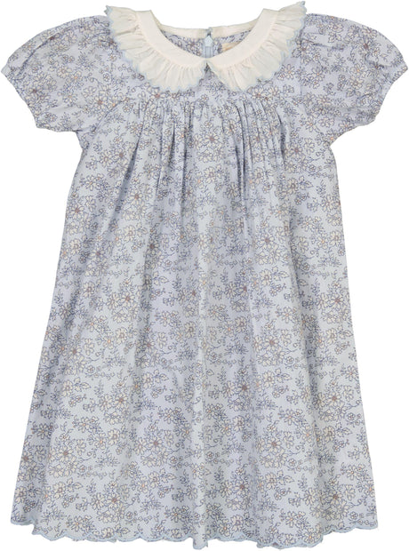 Analogie by Lil Legs Mountain Meadows Collection Girls Short Sleeve Dress - MMDS