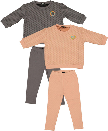 Puddles Baby Boys Girls Quilted Outfit - WB5CY2804E