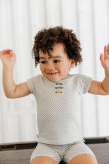 Aurora Baby Boys Check Race Car Outfit - ASS26-073