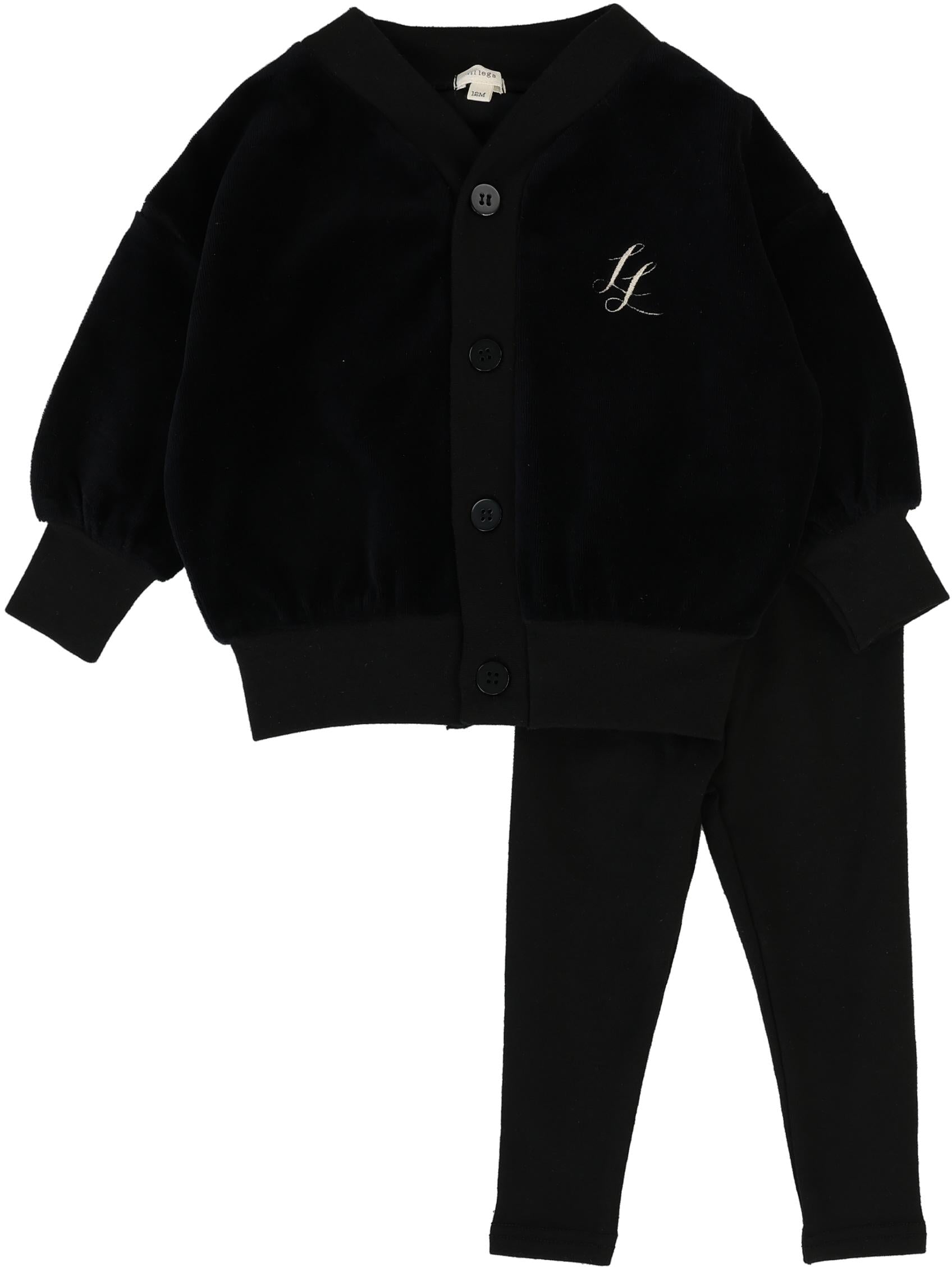 Lil Legs Loungewear Collection Boys Velour Shabbos Pajamas - LBSLS