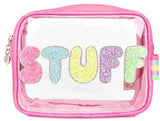OMG Heart Quilted Backpack & Pencil Case Set - HRT-SBP13