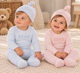 Fragile Baby Boys Girls Striped Cotton Footie - WB6CP7483B