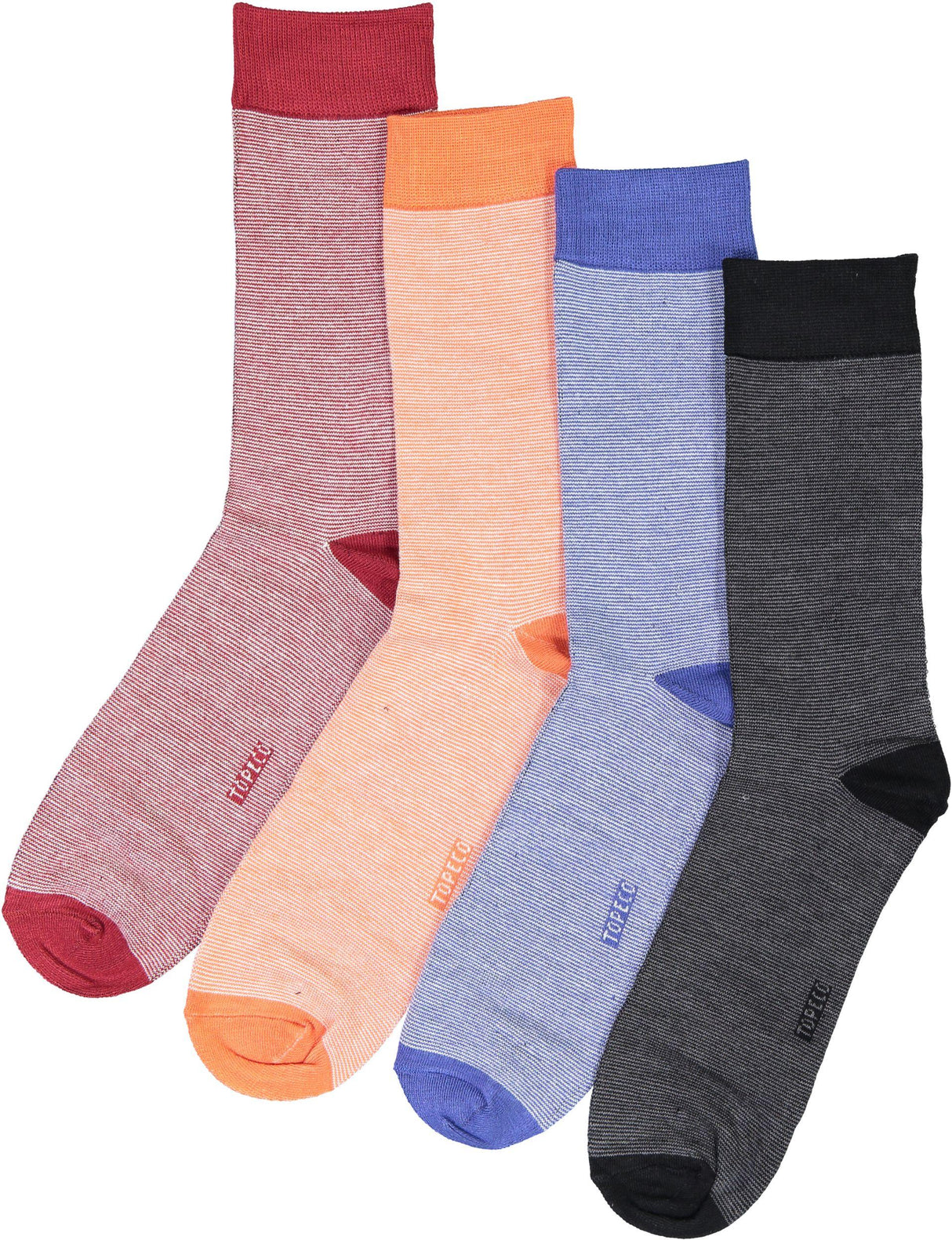 MB55 Mens Striped Dress Socks - 2532V