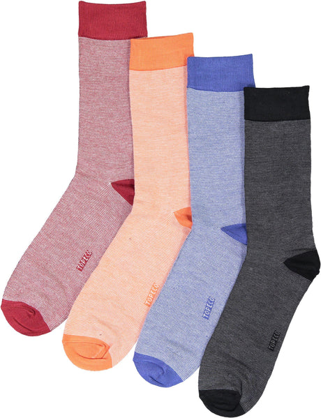 MB55 Mens Striped Dress Socks - 2532V