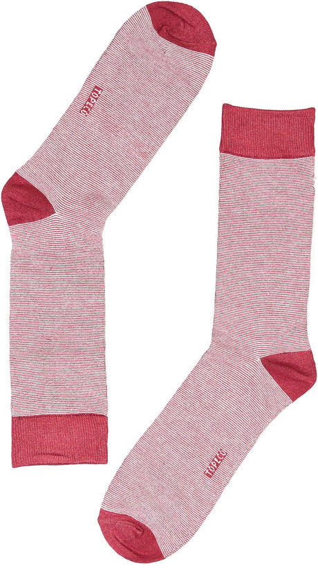 MB55 Mens Striped Dress Socks - 2532V