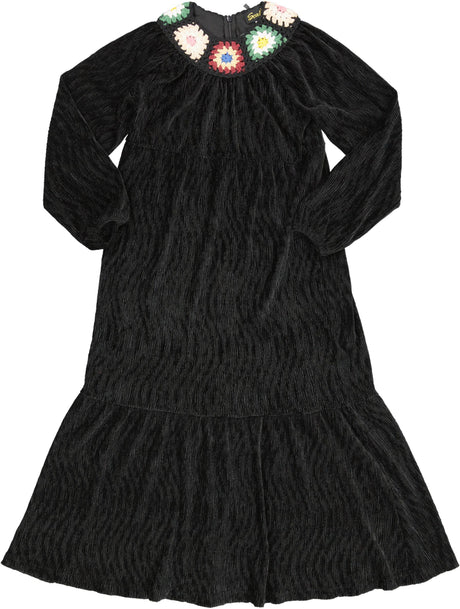 Seal Girls Crochet Collar Robe - WB3CY2177