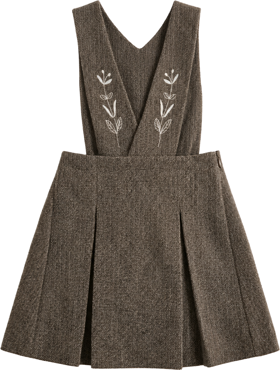 Charlotte & George Girls Tweed Jumper - WB6CP7457J