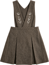 Charlotte & George Girls Tweed Jumper - WB6CP7457J