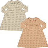Ely's & Co Girls Plaid Floral Dress - AW25-003