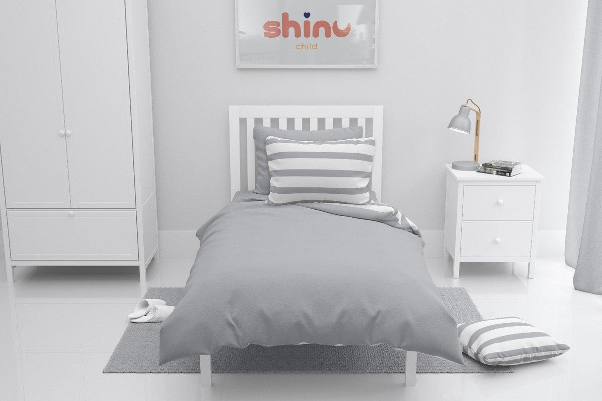 Shinu 4 Piece Cotton Linen Set - Striped