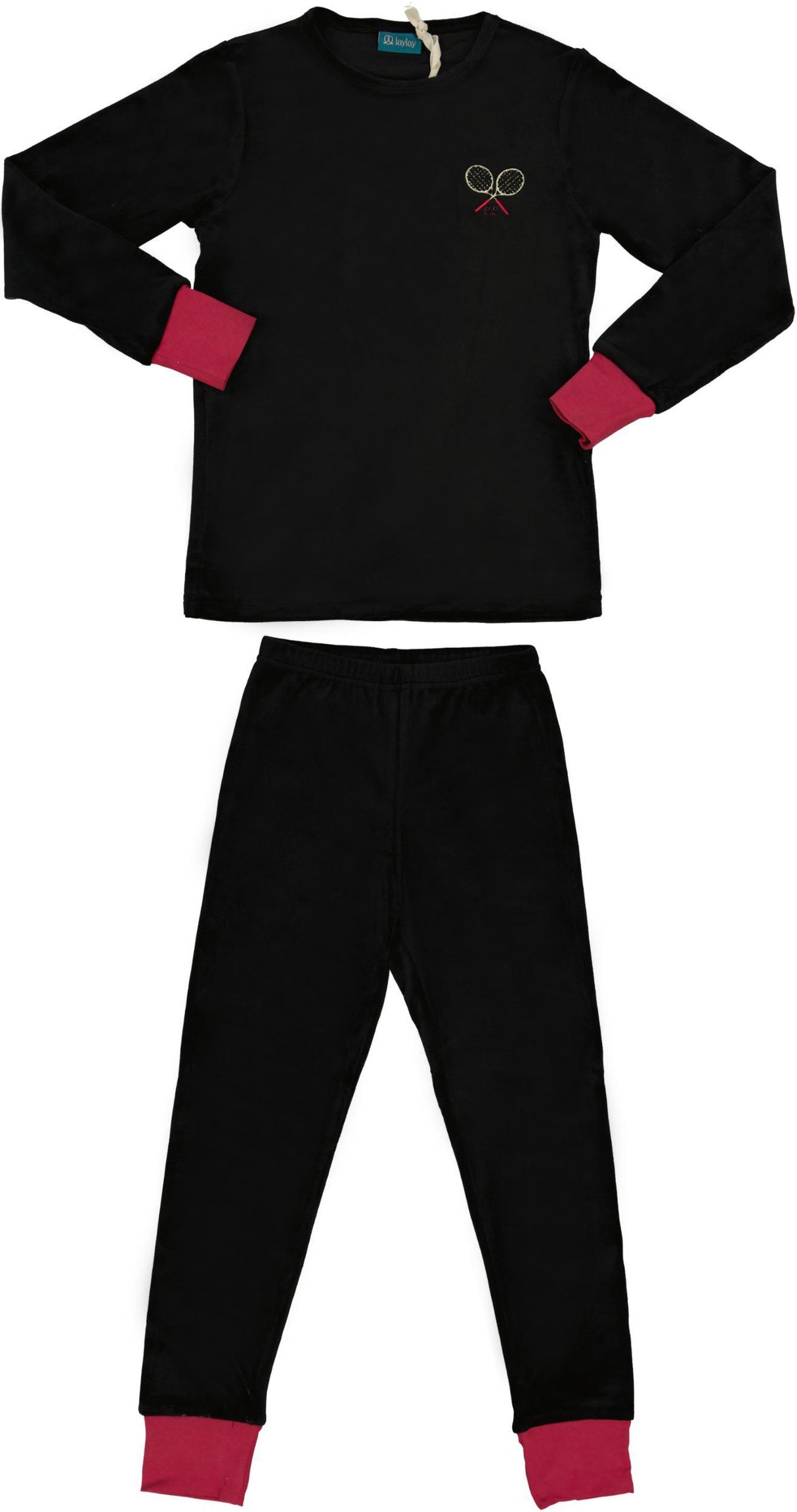 Black/Hot Pink