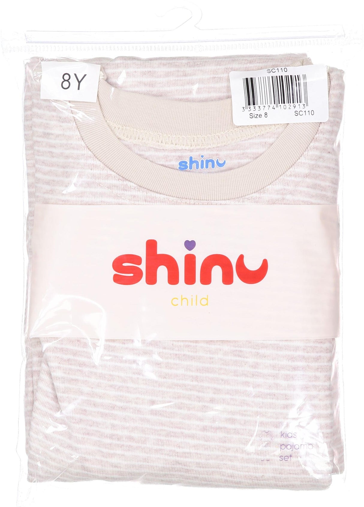 Shinu Boys Girls Striped Cotton Pajamas - SC110