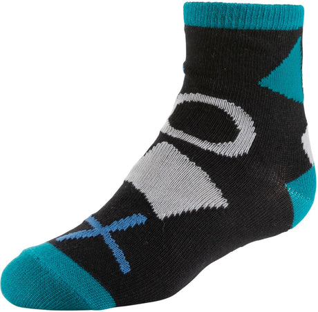 Zubii Boys Burst of Shapes and Color Ankle Socks - 692