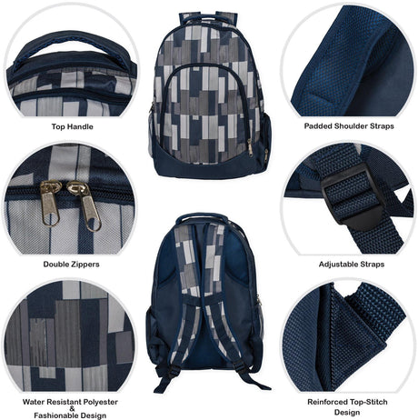 Class Collections Backpack & Lunchbag Set - BPK1010-LB1010