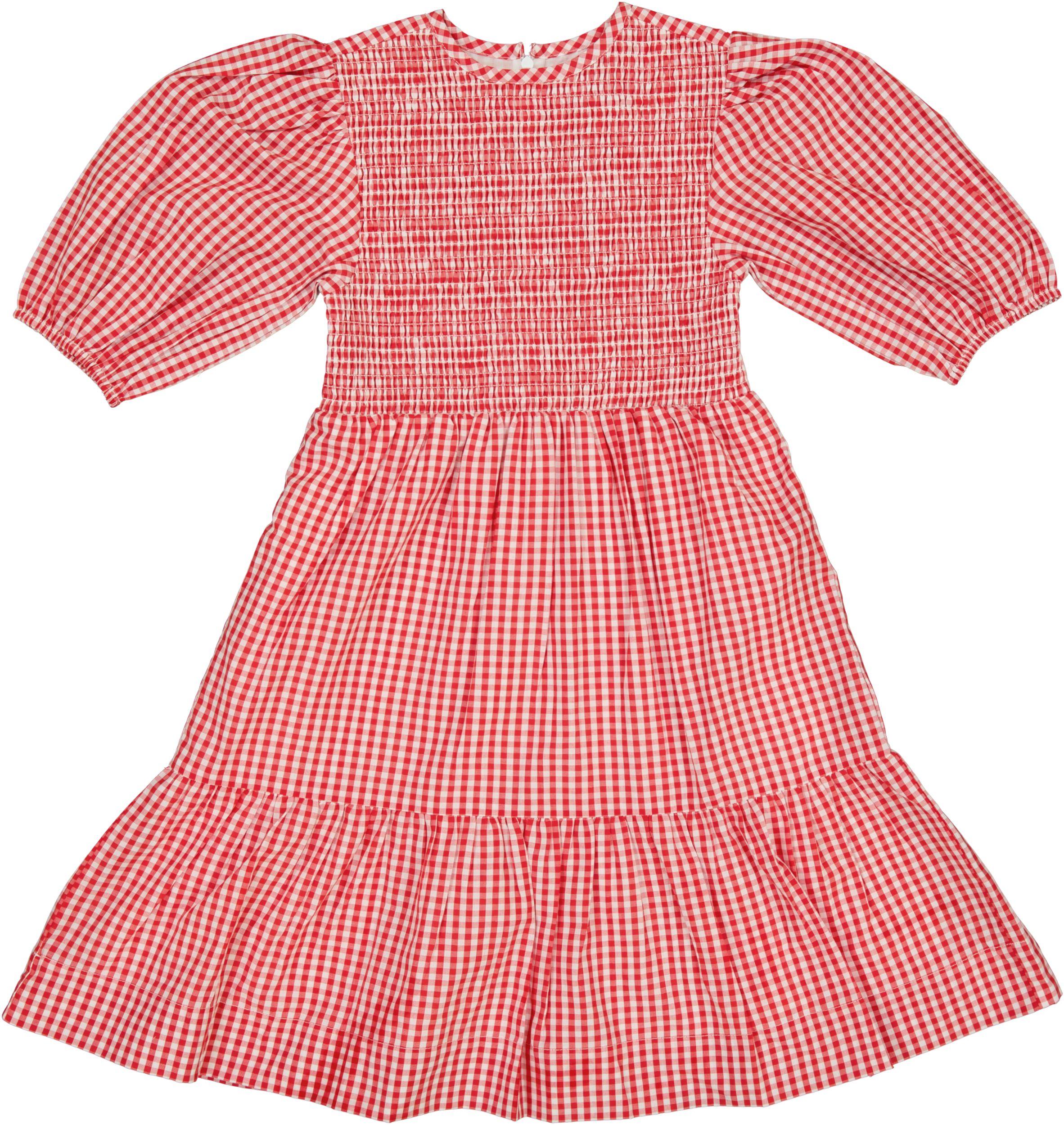 Teela Gingham Dress Coral / 6 Teela Gingham Dress Coral / 6