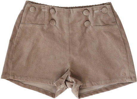 Analogie by Lil Legs Occasion Wear Collection Boys Velvet Dress Shorts - AF26S814