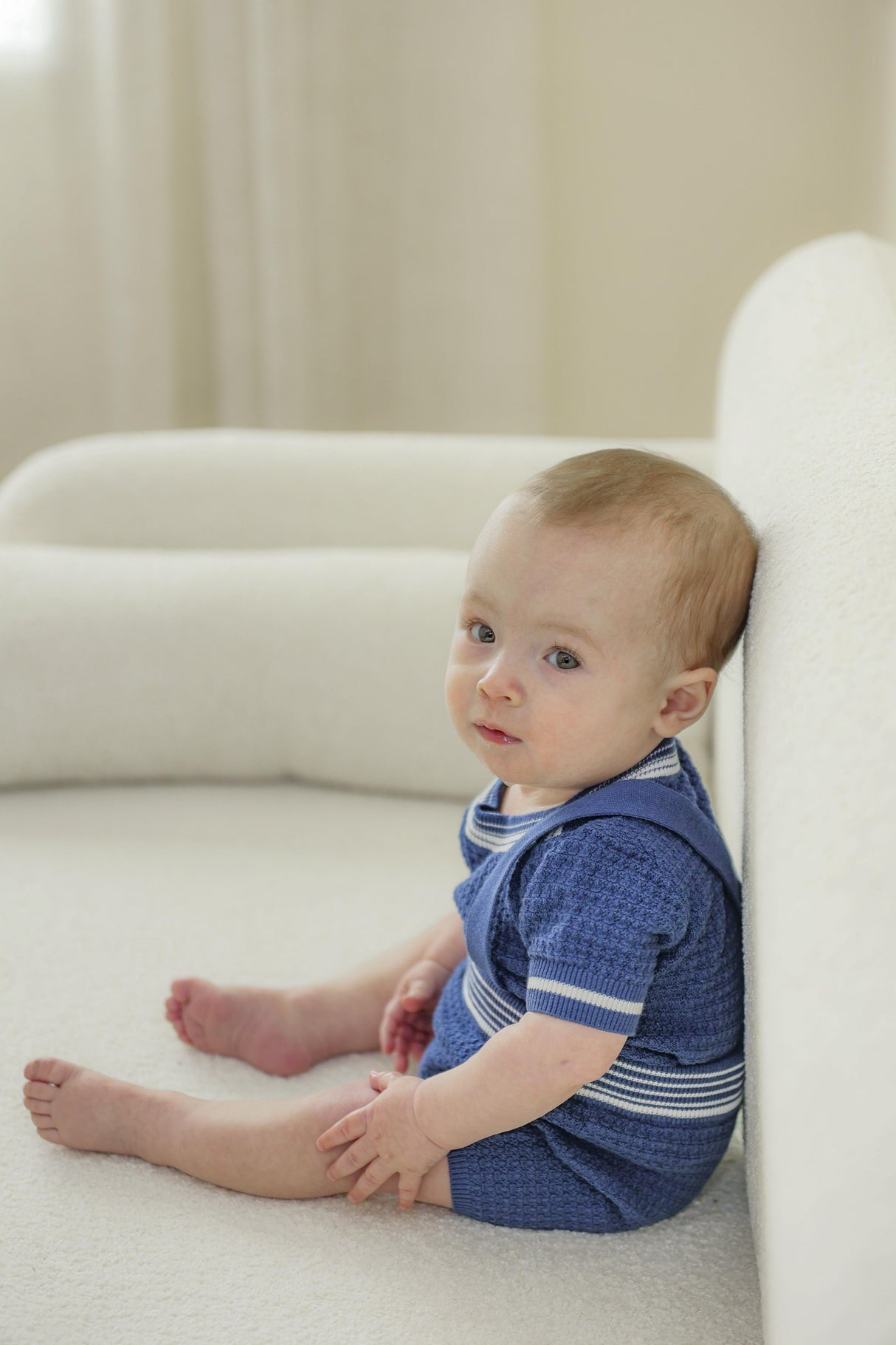 Charlotte & George Baby Boys Knit Outfit - SB6CP7356E