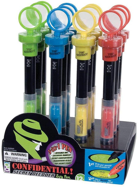 ShirtStop Confidential 5-in-1 Spy Pen - 68069