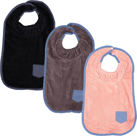 ArGail Denim Pocket Terry Bib - BB20