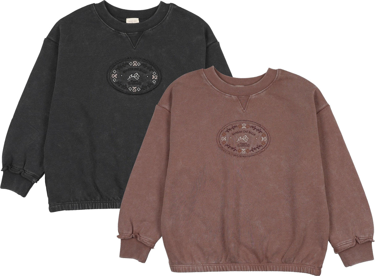 Analogie by Lil Legs Stitch Studio Collection Girls Sweatshirt - AF26S513