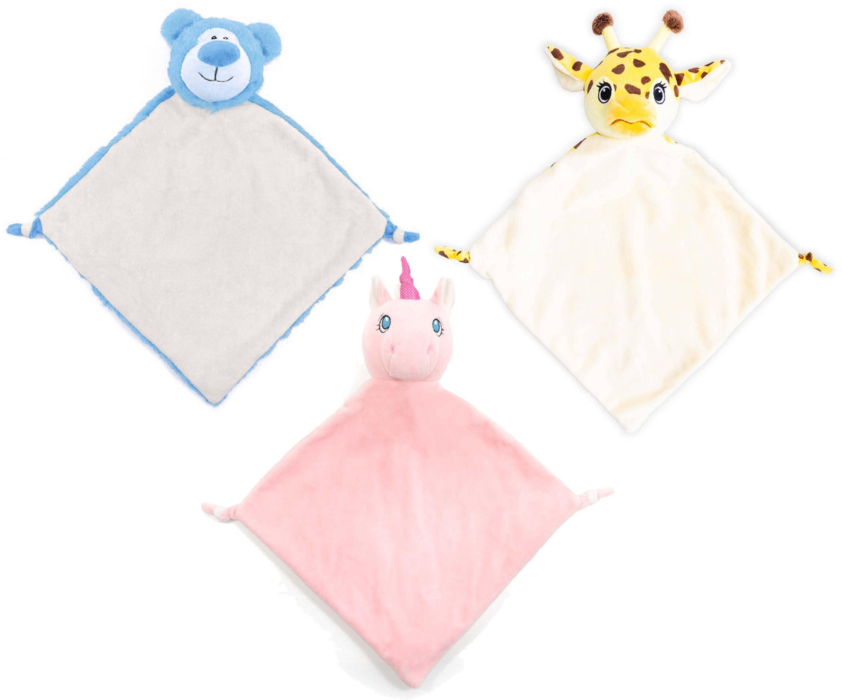 Cubbies Baby Boys Girls Lovey Security Blanket - SB