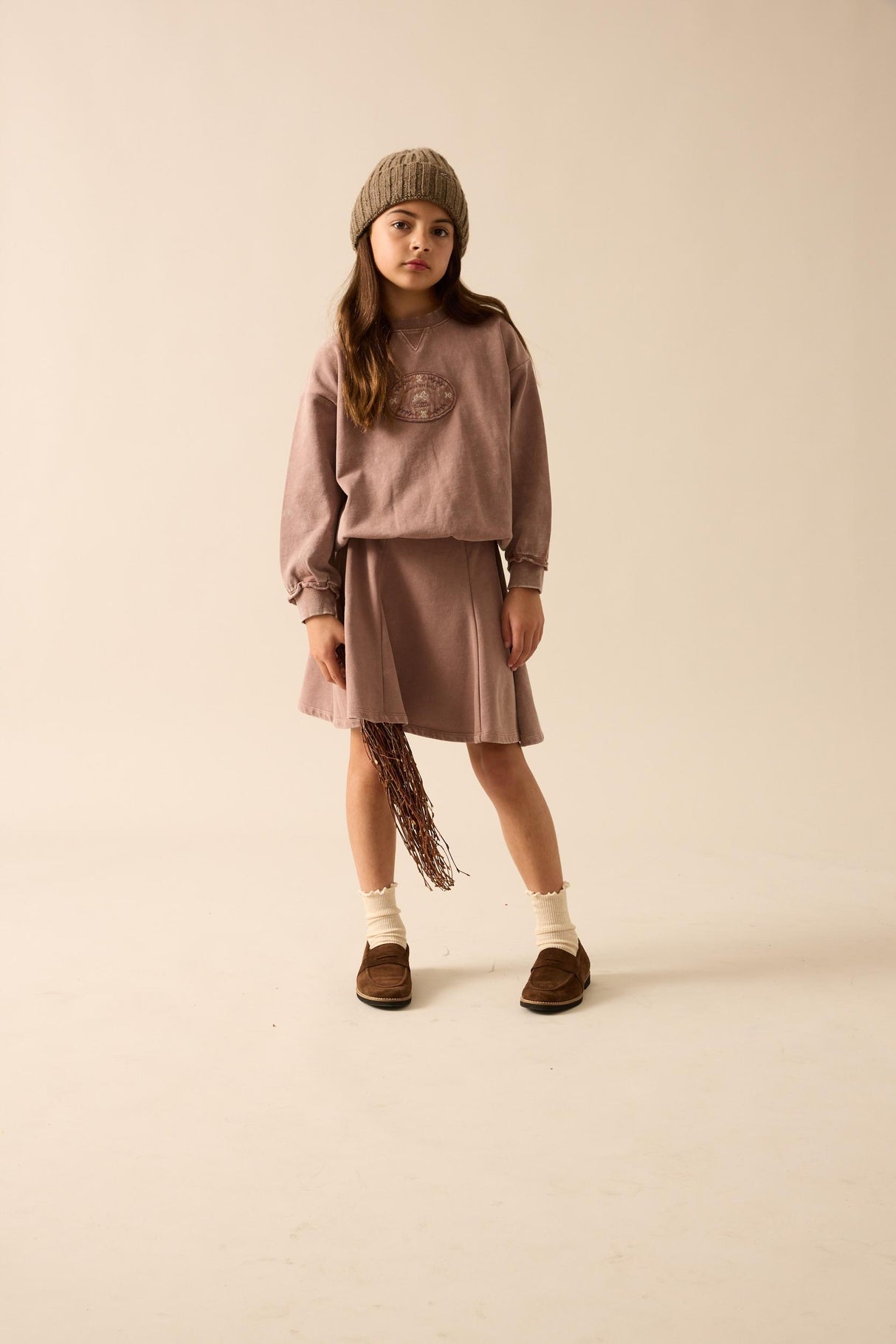 Analogie by Lil Legs Stitch Studio Collection Girls Sweatshirt - AF26S513