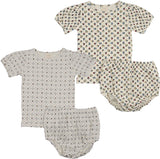 Lil Legs Camp Scouts Collection Baby Toddler Boys Girls Puff Sleeve Outfit Set - PSTST