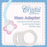 Crystal Dream MAM ADAPTOR Pacifier Clip