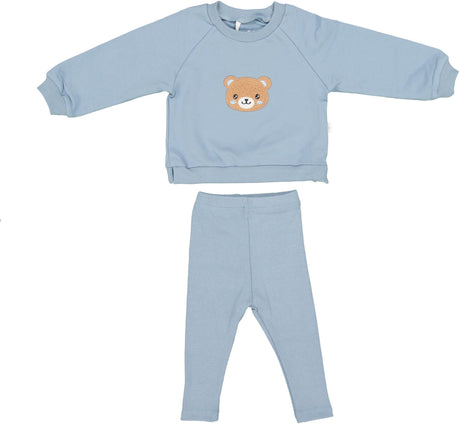 Pouf Baby Boys Girls Bear Sweatsuit Outfit