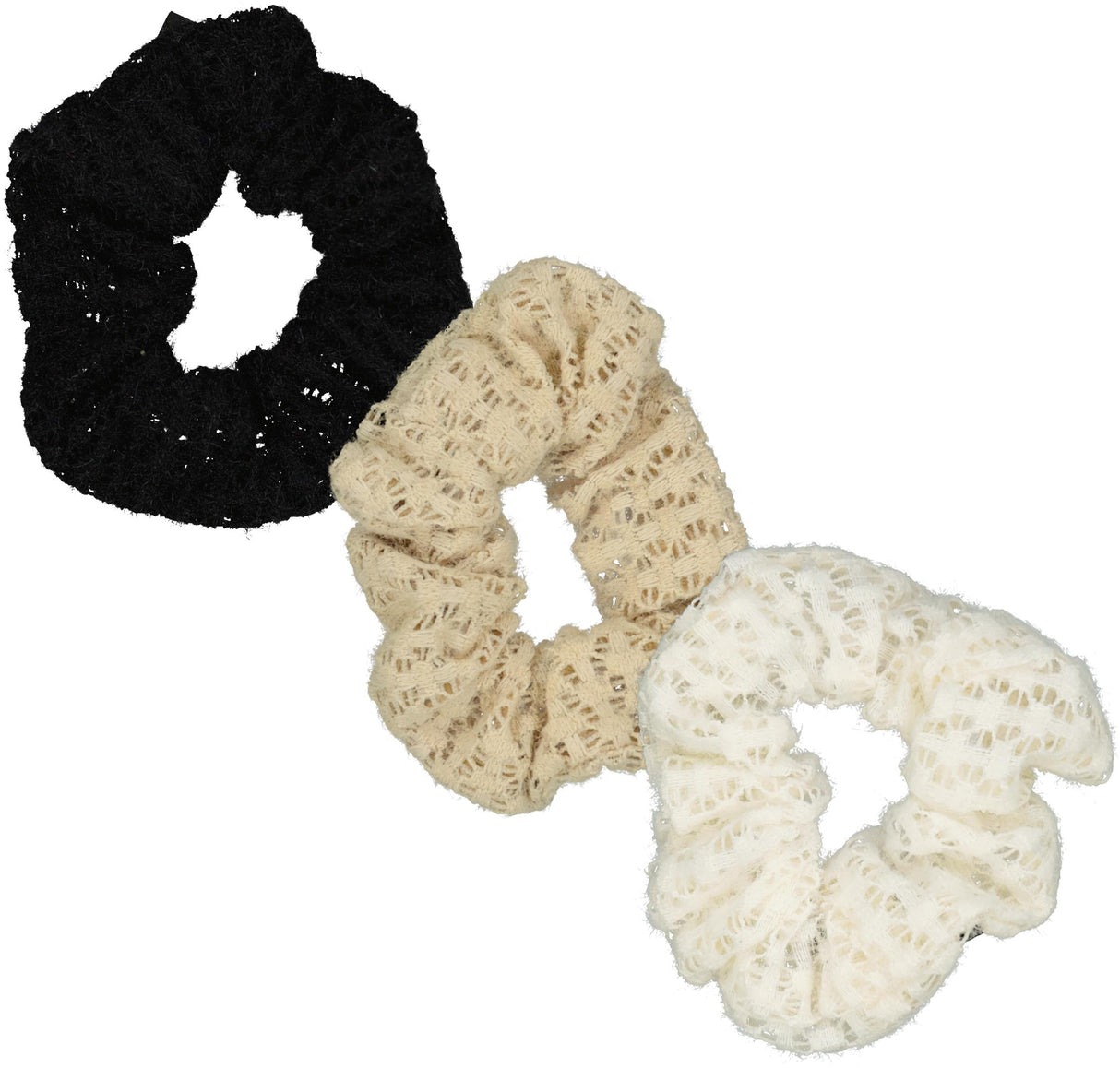 Keshet Winter Eyelet Scrunchy - S2554