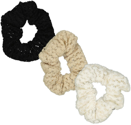 Keshet Winter Eyelet Scrunchy - S2554