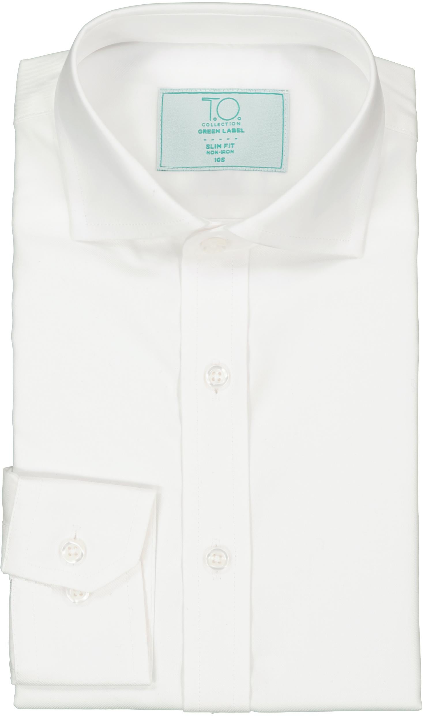 T.O. Collection Boys Green Label White Long Sleeve Dress Shirt White / 20 T.O. Collection Boys Green Label White Long Sleeve Dress Shirt White / 20