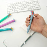 Kikkerland Rainbow Flower 6 Color Novelty Pen - 4366-A